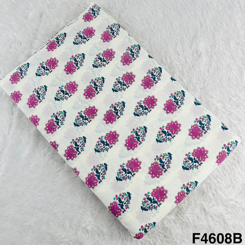 Printed Cambric Cotton Fabric- F4608