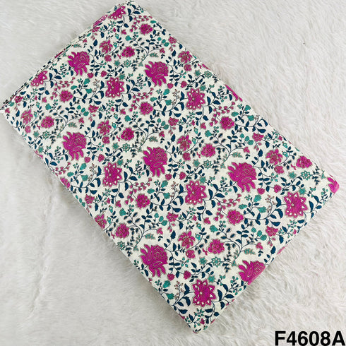 Printed Cambric Cotton Fabric- F4608