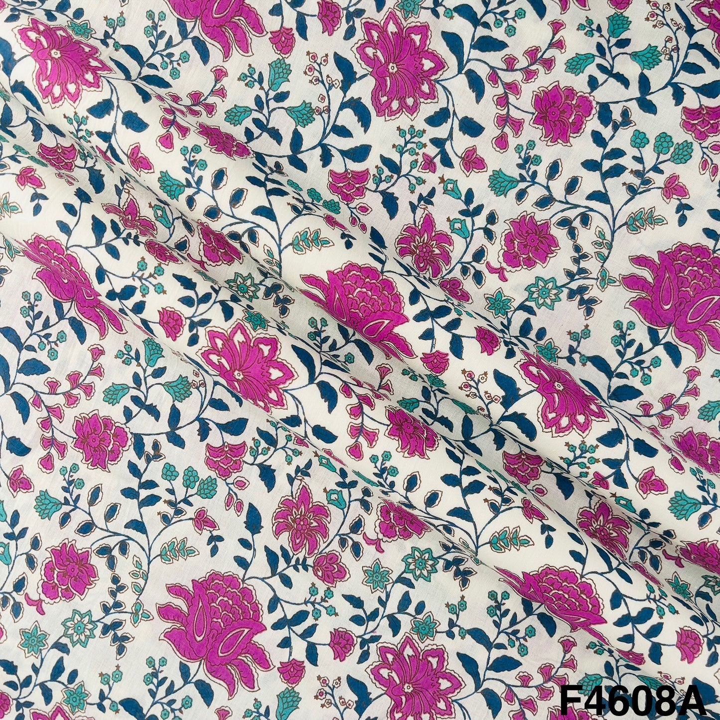 Printed Cambric Cotton Fabric- F4608