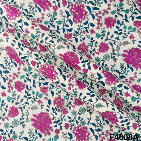 Printed Cambric Cotton Fabric- F4608
