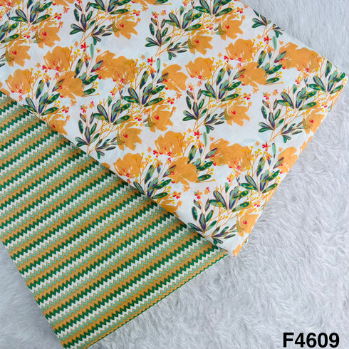 Printed Cambric Cotton Fabric- F4609