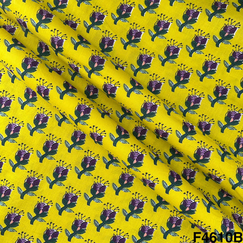 Printed Cambric Cotton Fabric- F4610