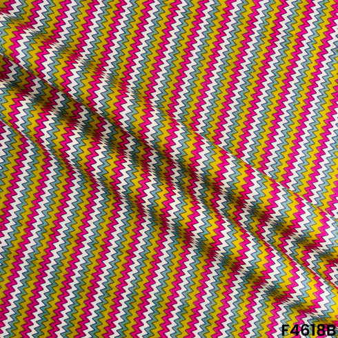 Printed Cambric Cotton Fabric- F4618