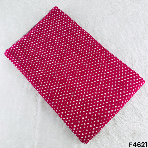 Printed Cambric Cotton Fabric- F4621