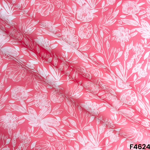 Printed Cambric Cotton Fabric- F4624