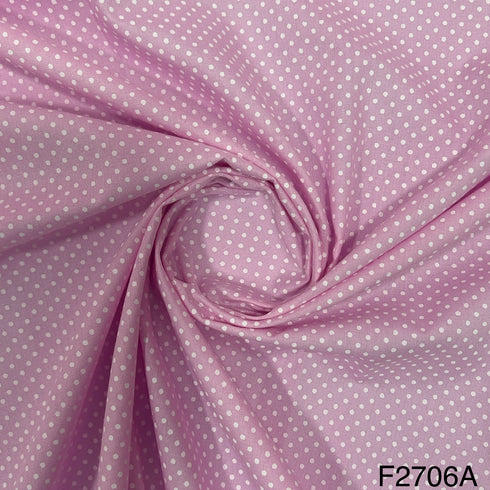 Polka Dot Cotton Fabric-F2706