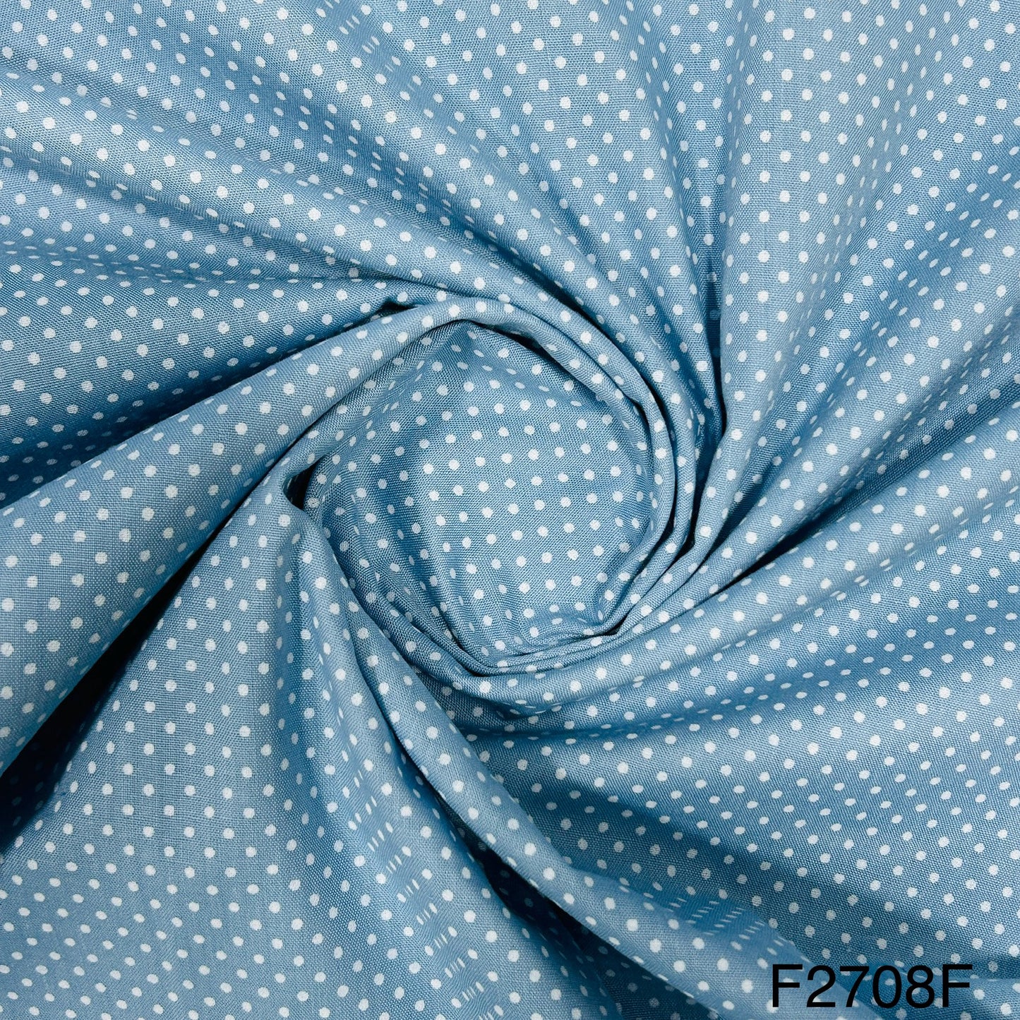 Polka Dot Cotton Fabric-F2708