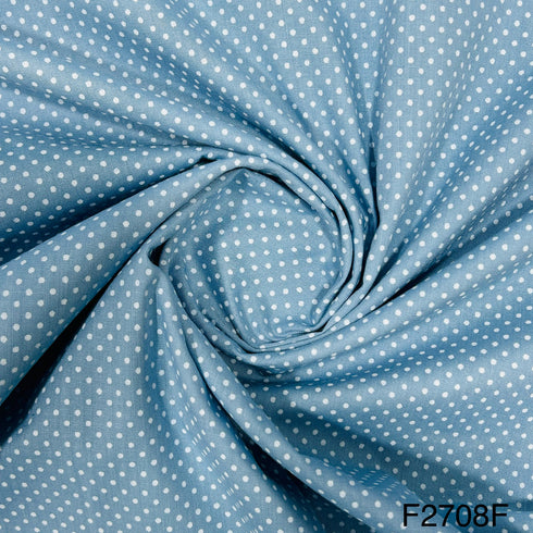Polka Dot Cotton Fabric-F2708