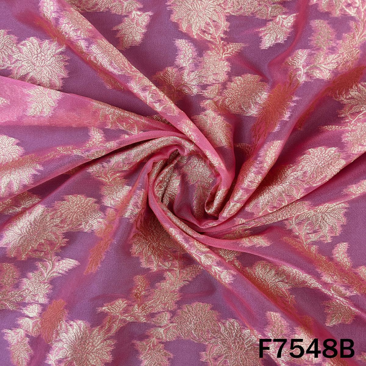 Banarasi Tissue Organza Fabric - F7548