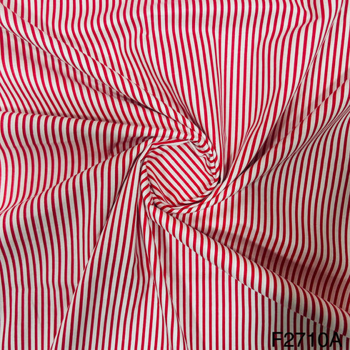 Stripes print Cotton Fabric-F2710