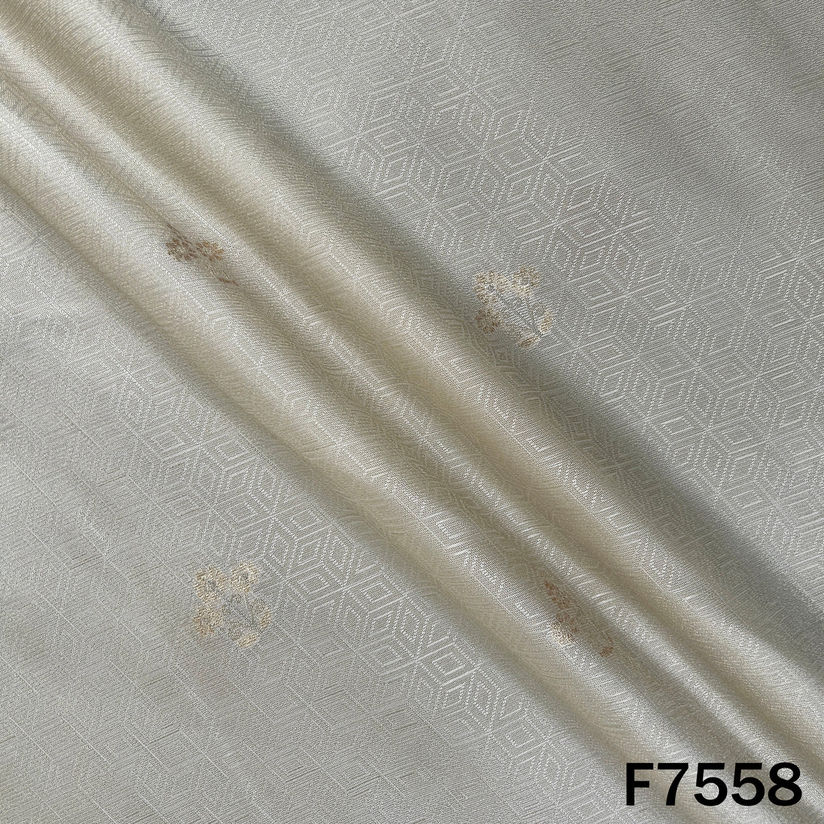 Dyeable Self Jacquard Tissue Fabric - F7558