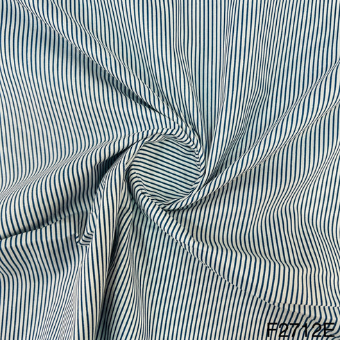 Stripes Printed Cotton Fabric-F2712