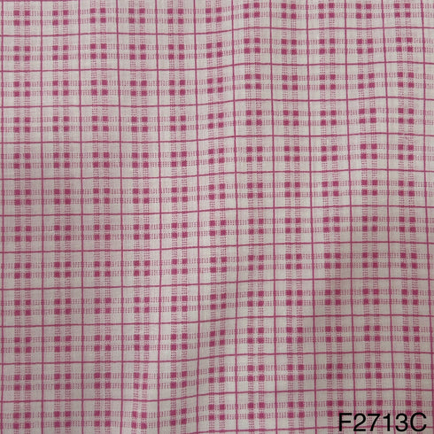 Check Cotton Fabric-F2713