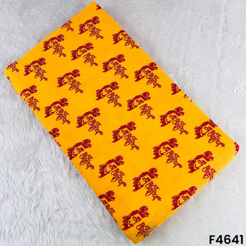 Printed Cotton Fabric- F4641