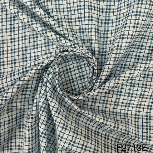 Check Cotton Fabric-F2713