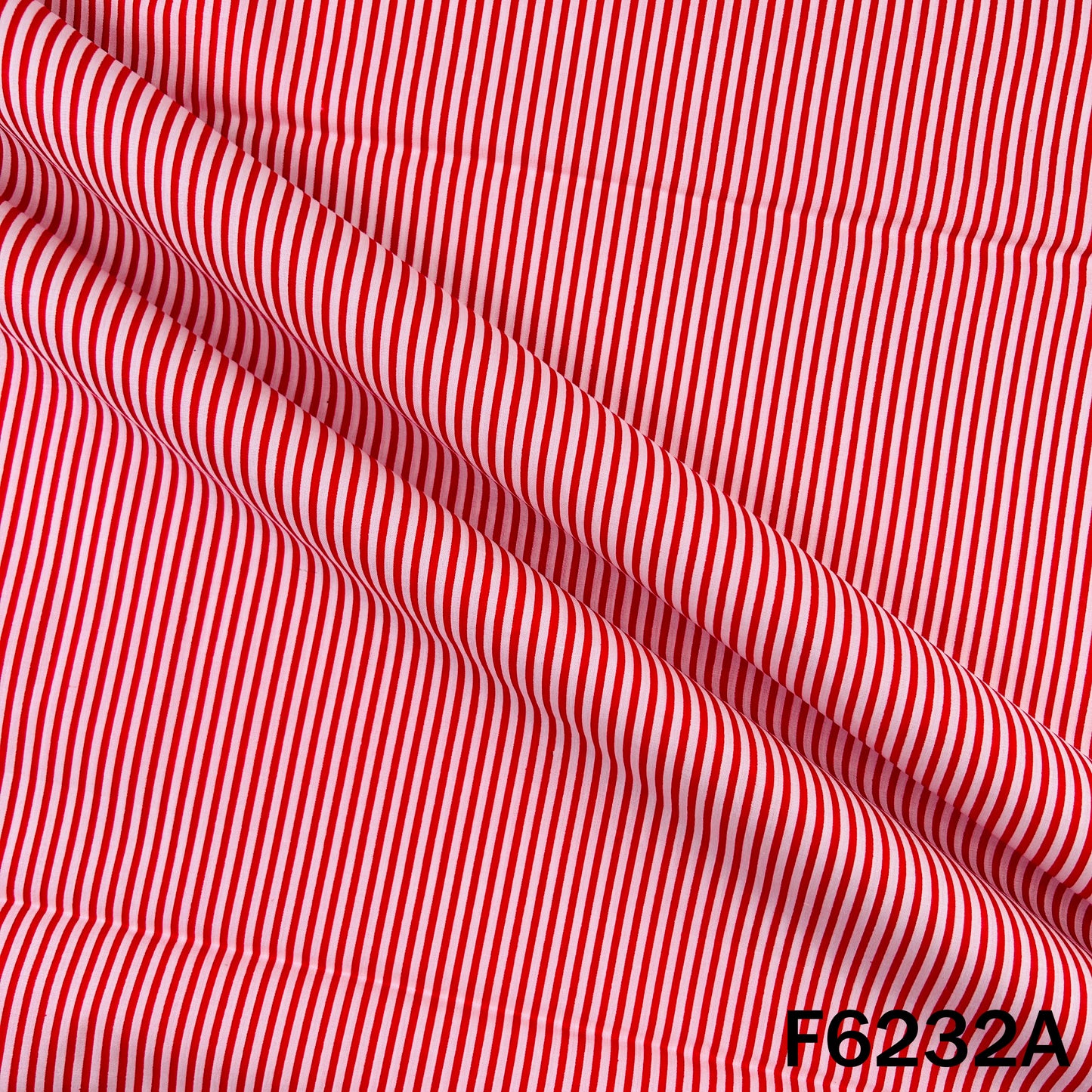 Stripe Print Lizzy Bizzy Cotton Fabric - F6232