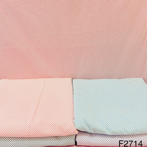 Polka Dot Cotton Fabric-F2714