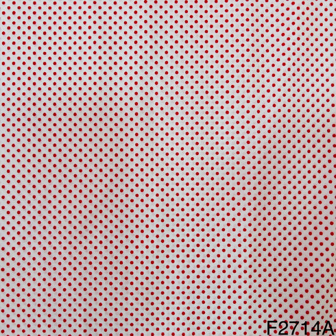 Polka Dot Cotton Fabric-F2714