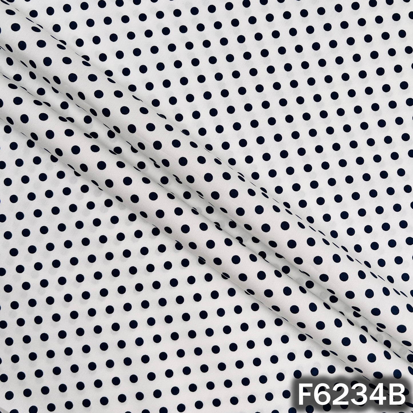 Polka Dot Pure Cotton Fabric - F6234