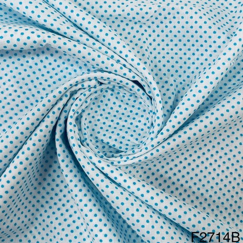Polka Dot Cotton Fabric-F2714