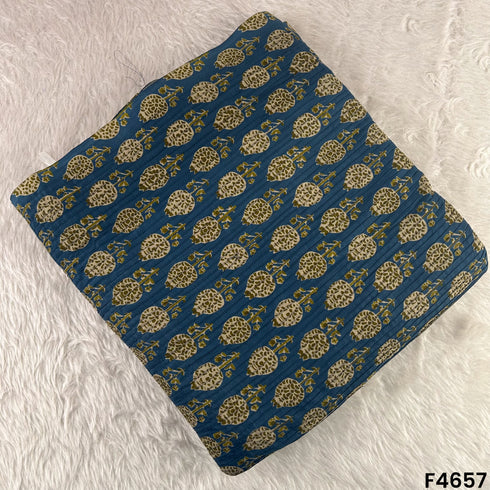 Printed Pintex Cotton Fabric- F4657