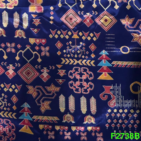 Printed Crepe Fabric-F2738