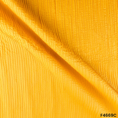 Plain Pintex Cotton Fabric- F4669