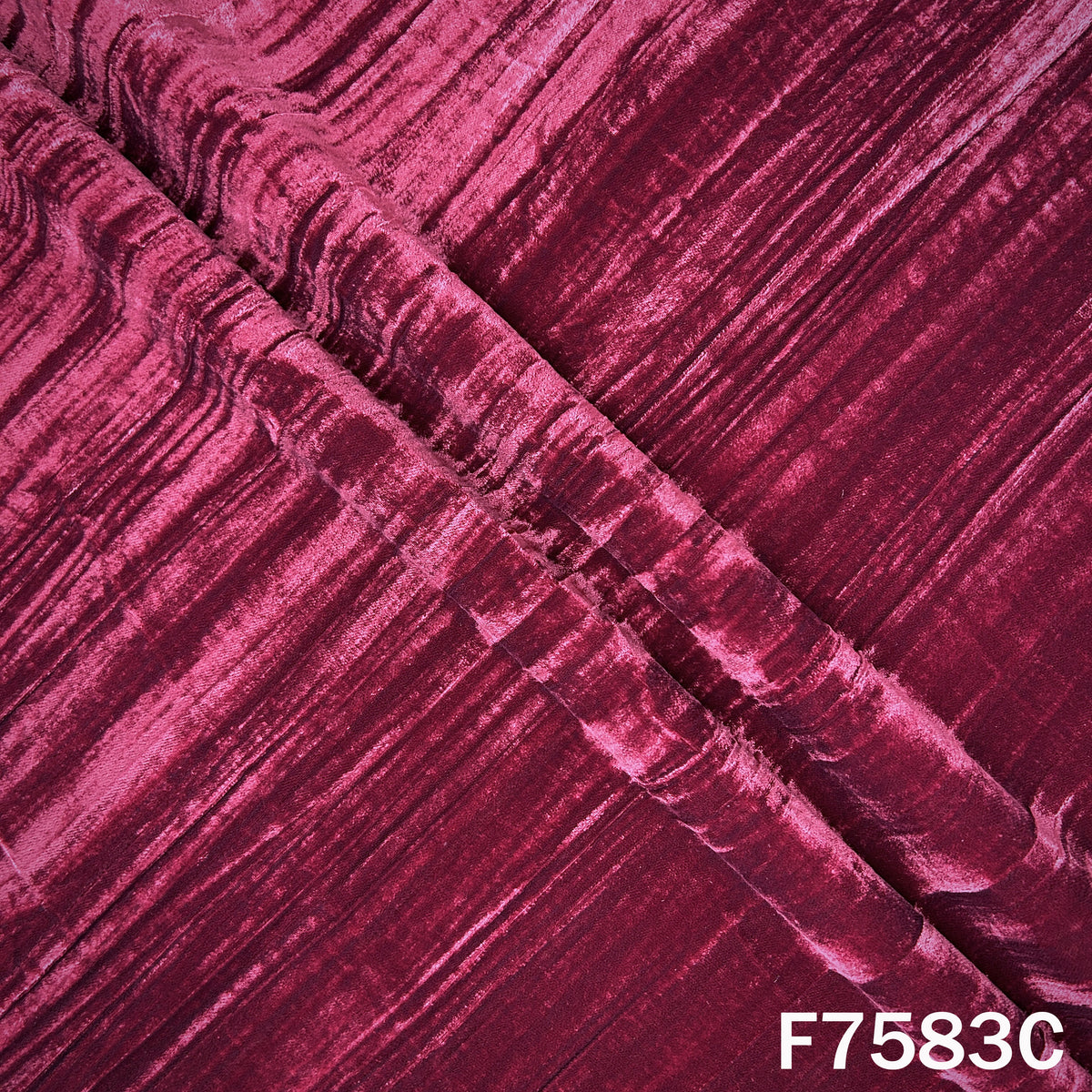 Crushed Velvet Fabric - F7583