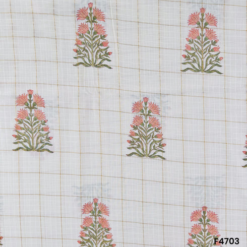 Printed Doria Cotton Fabric- F4703