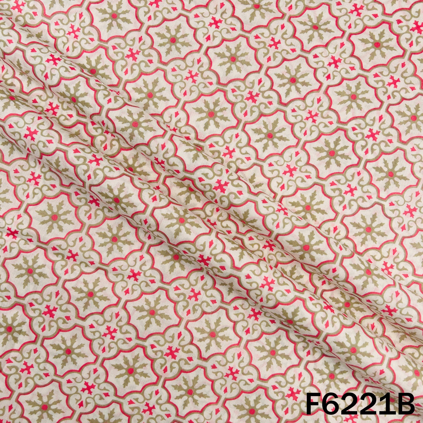 Printed Cambric Cotton Fabric - F6221