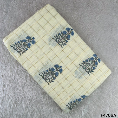 Printed Doria Cotton Fabric- F4706