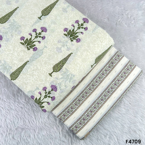 Printed Cambric Cotton Fabric- F4709