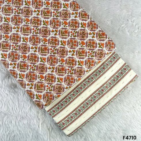 Printed Cambric Cotton Fabric- F4710