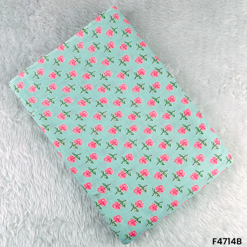 Printed Cambric Cotton Fabric- F4714