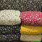 Zari Sequins Georgette Fabric-F2790