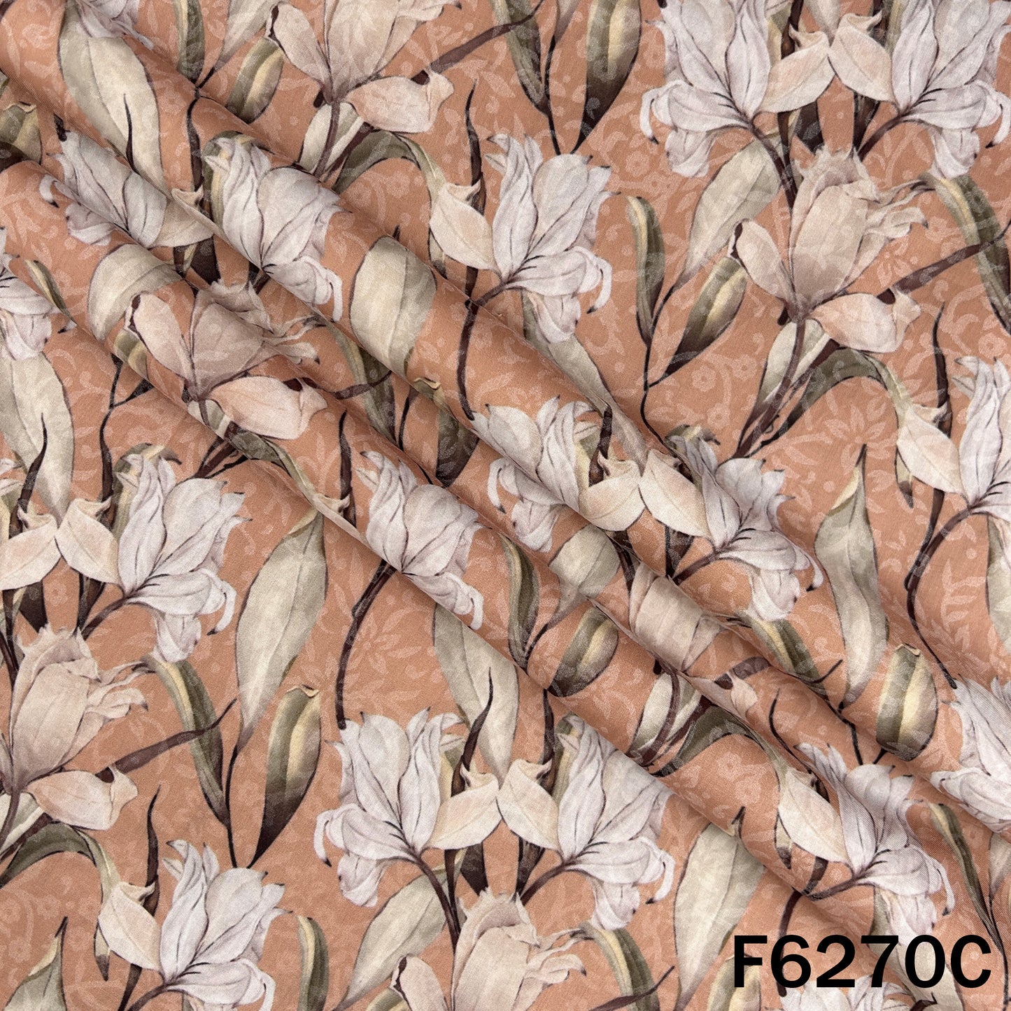 Printed Lizzy Bizzy Cotton Fabric - F6270