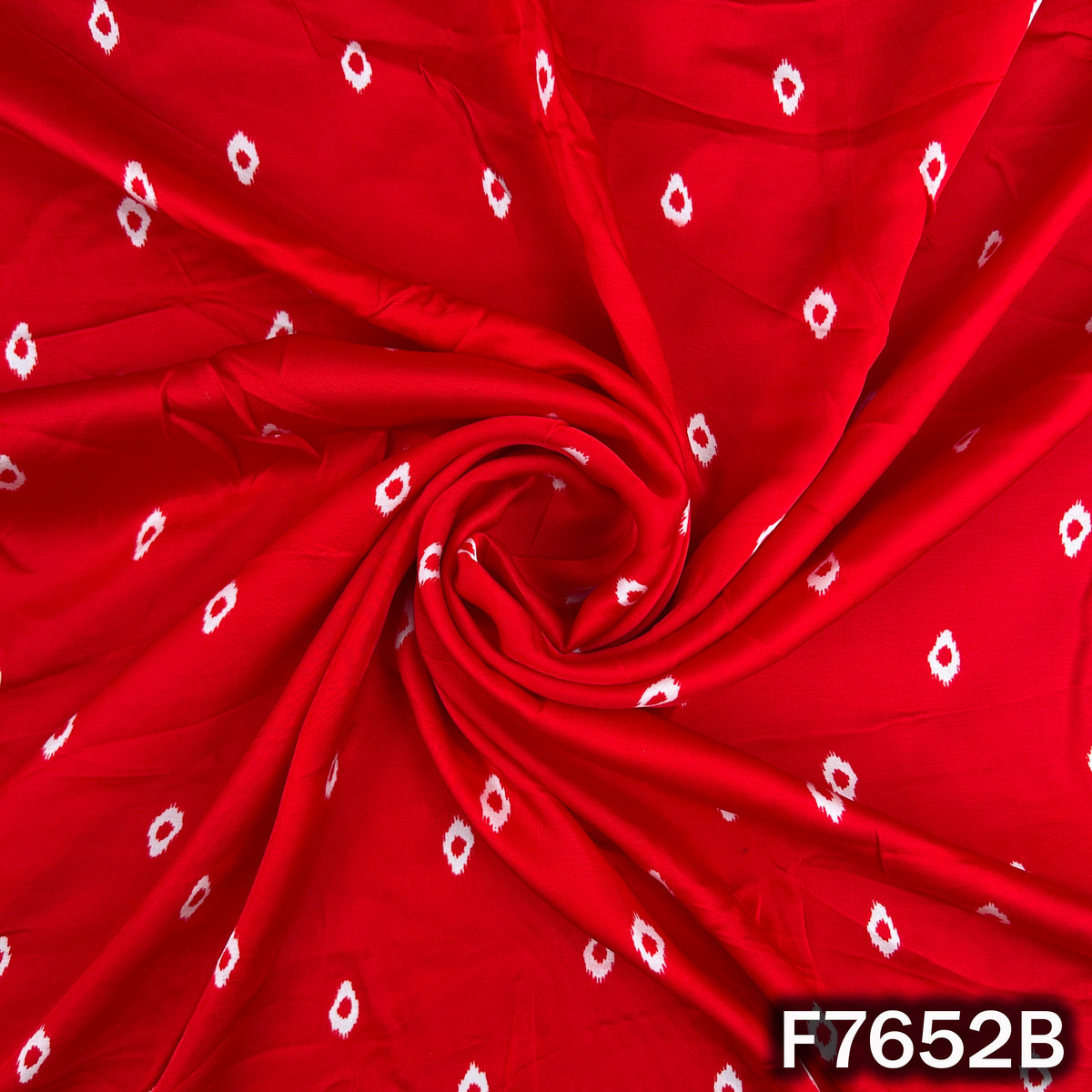 Digital Print Modal Satin Fabric - F7652
