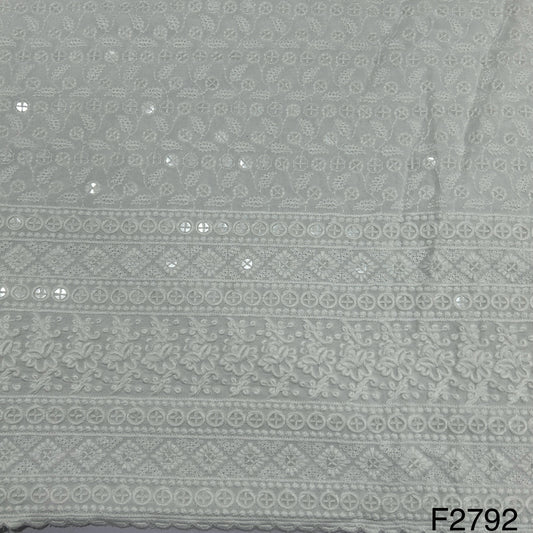 Chikanakari Cotton Fabric-F2792