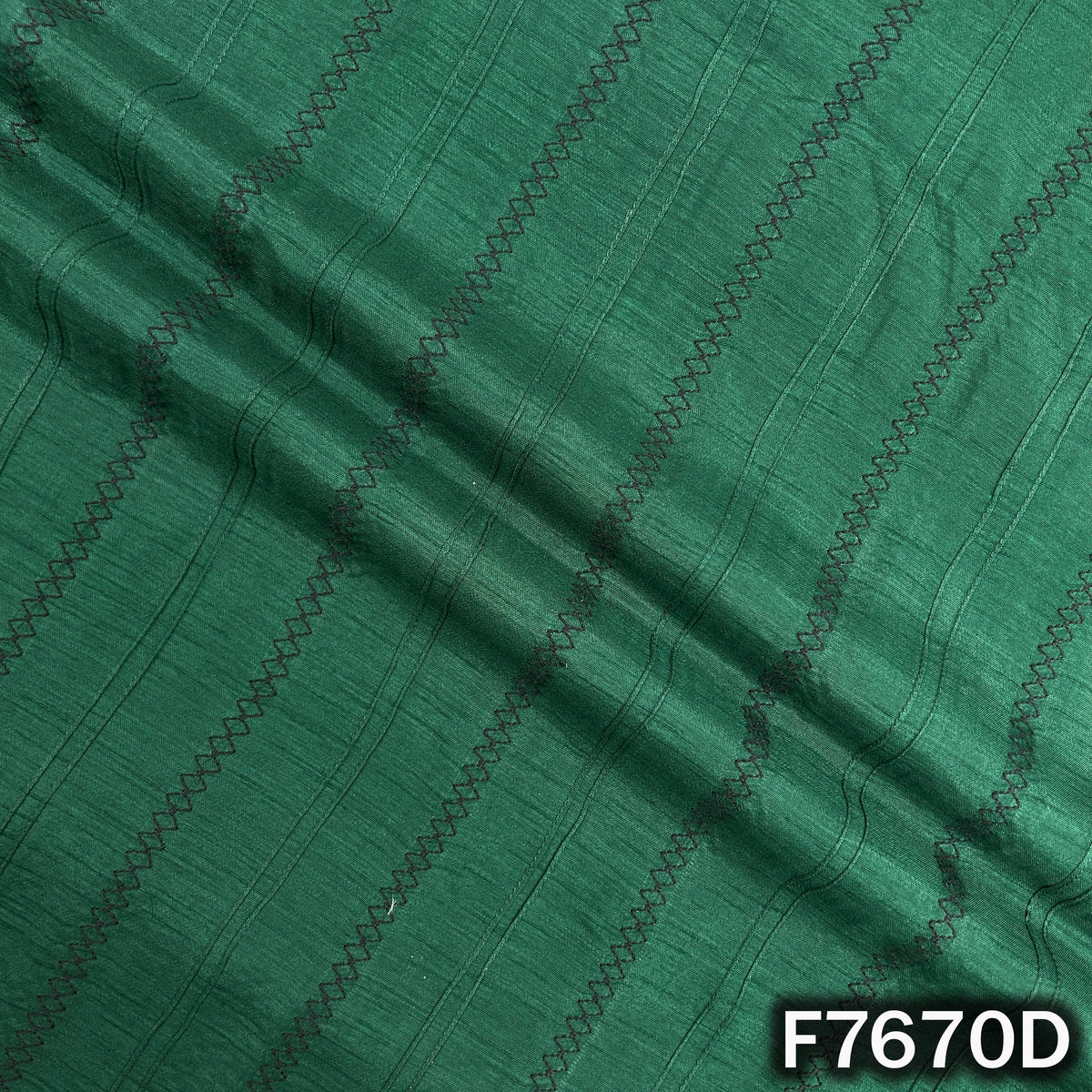 Thread Work Monga Silk Fabric - F7670