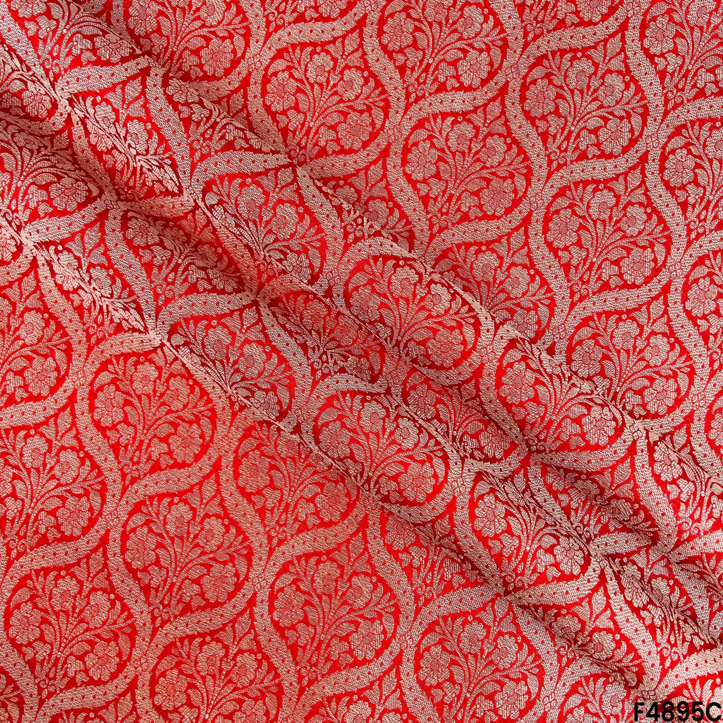 Brocade Fabric-F4895
