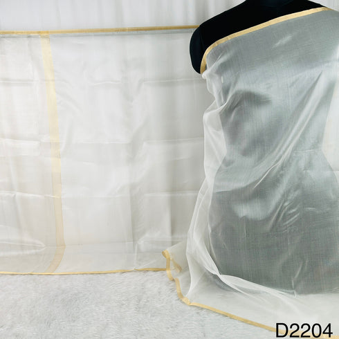 Dyeable Orgenza Silk Dupatta-D2204