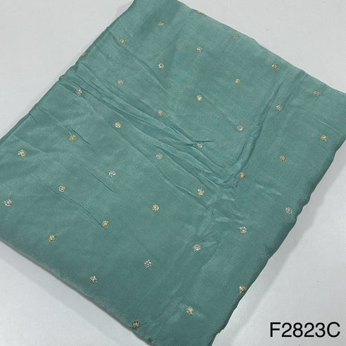 Zari Sequins Embroidered Chinon Chiffon