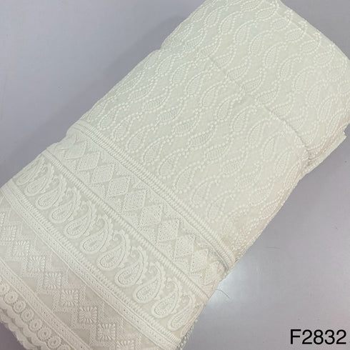Chikankari Cotton-F2832