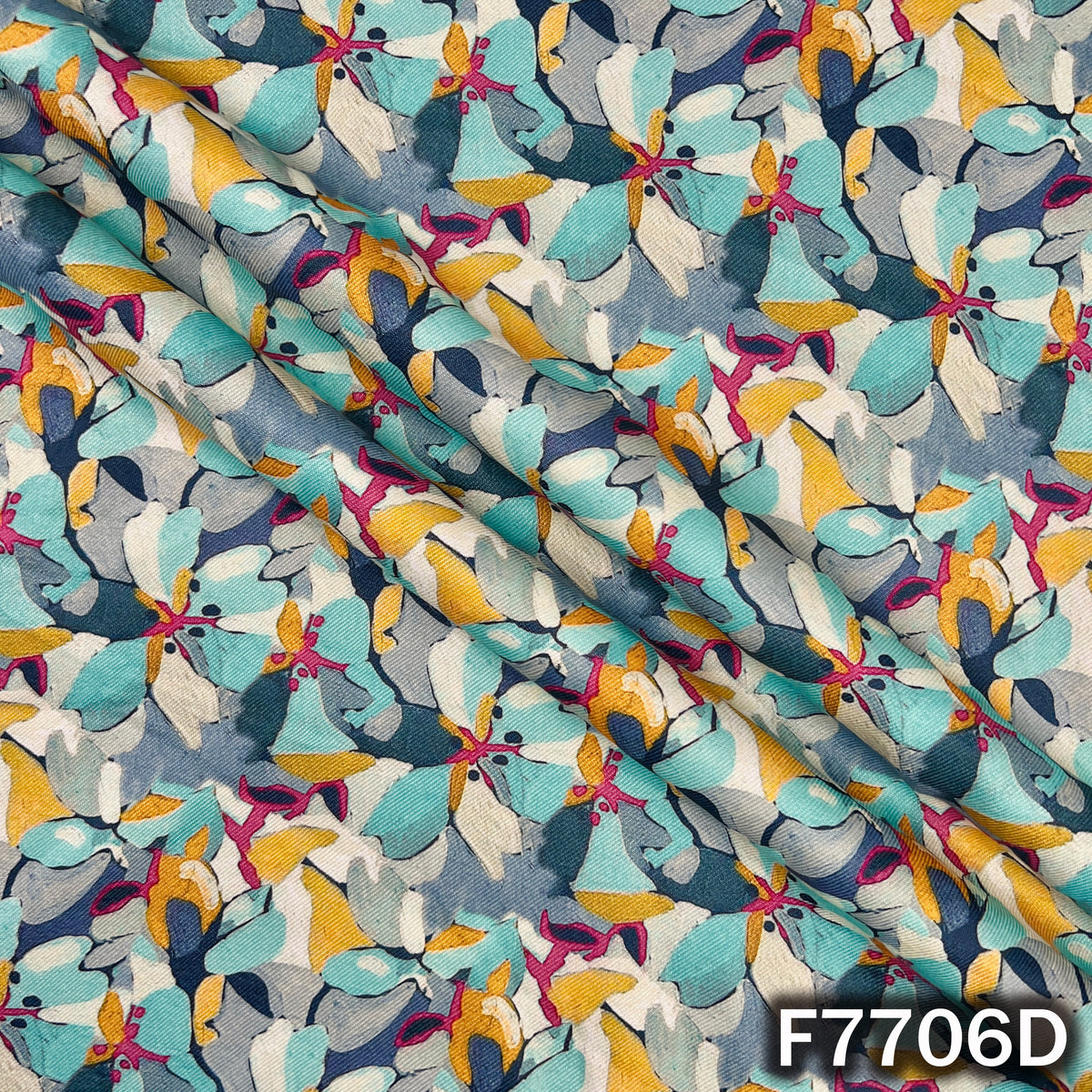 Printed Spun Fabric - F7706