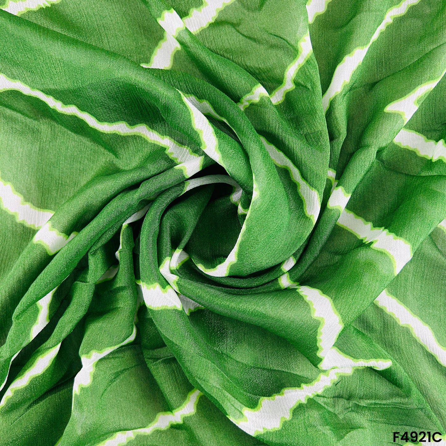 Leheriya Print Chinon Chiffon-F4921