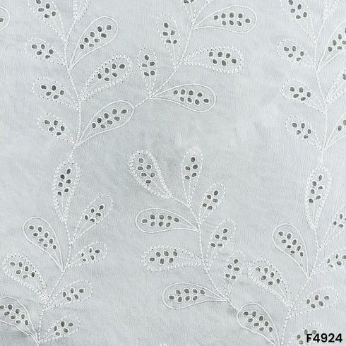 Dyeable Hakoba Chinon Chiffon Fabric-F4924