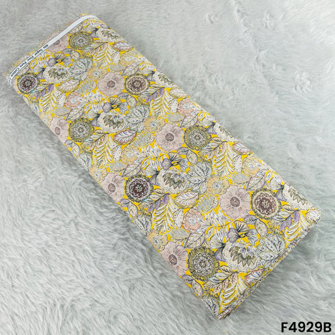 Digital Print Cambric Cotton Fabric-F4929