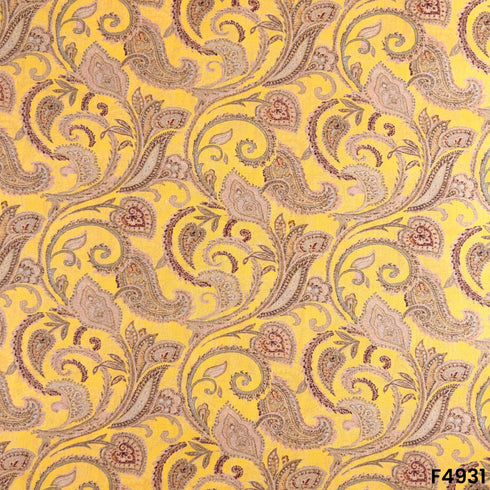 Digital Print Cambric Cotton Fabric-F4931