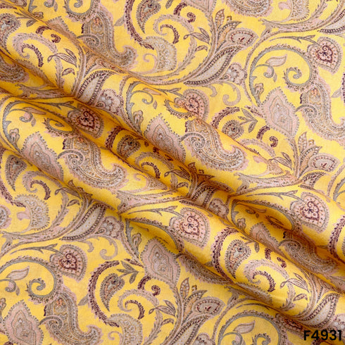 Digital Print Cambric Cotton Fabric-F4931