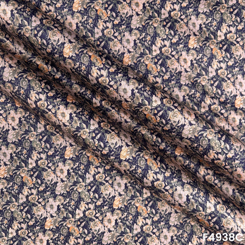 Digital Print Glaze Cotton Fabric- F4938